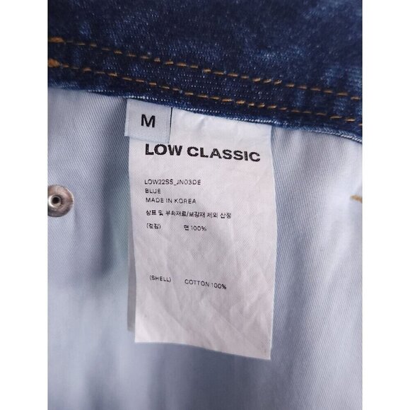 Low Classic Straight-Leg Jeans Size M Womens Indigo Blue $255 - Picture 12 of 16
